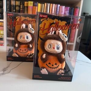 Pop Mart Halloween Pumpkin Vinyl Plush Keychain